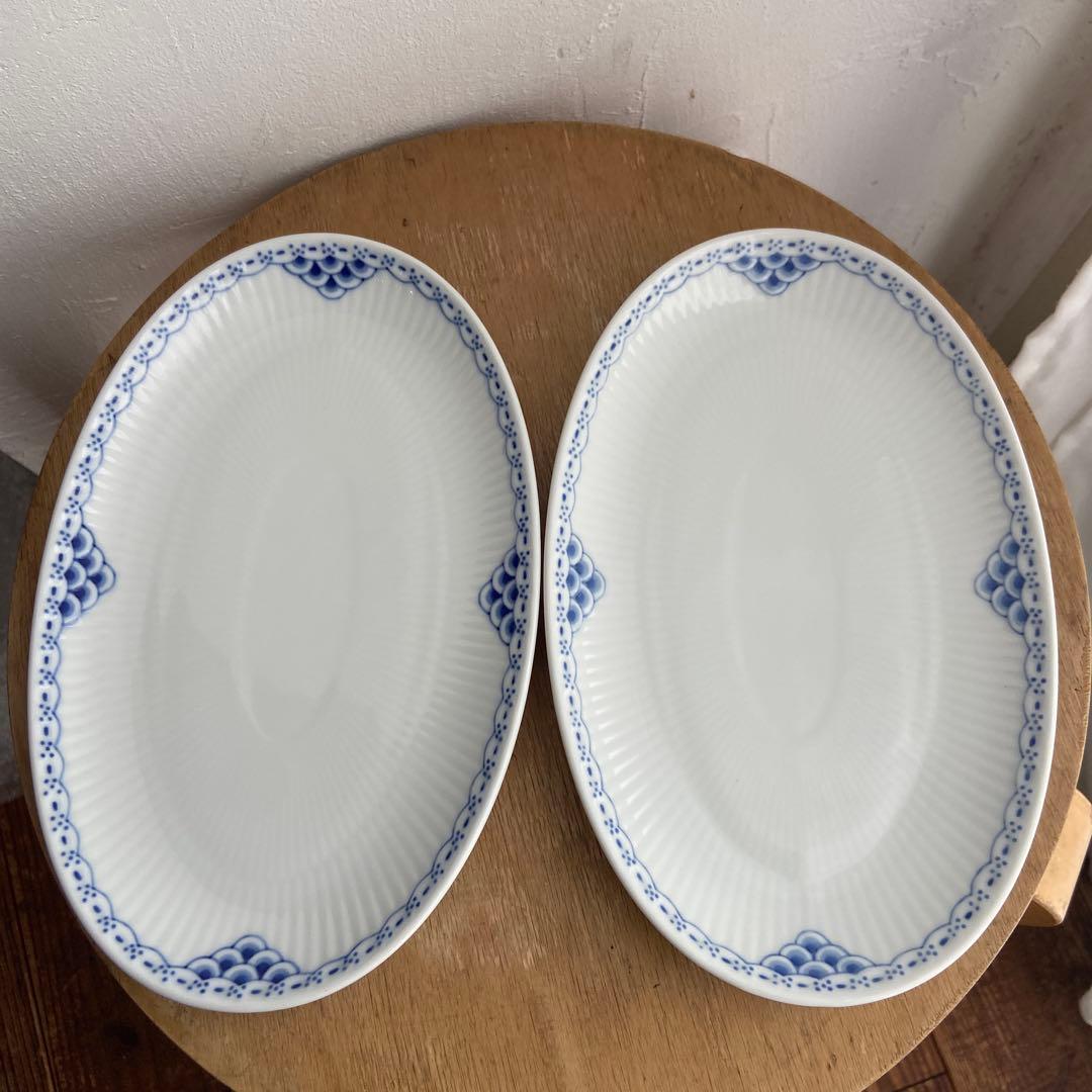 ロイヤルコペンハーゲン プリンセス オーバルディッシュ 23