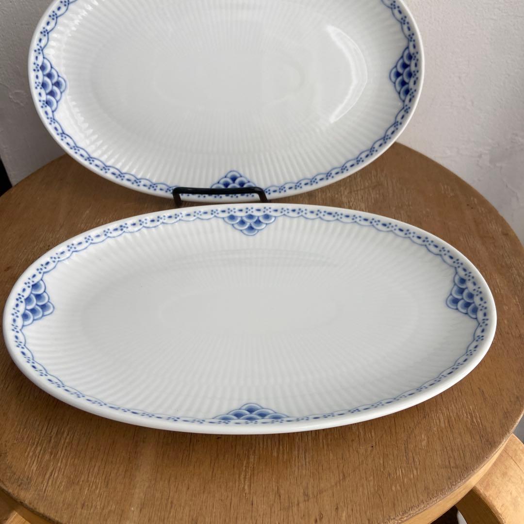 ロイヤルコペンハーゲン プリンセス オーバルディッシュ 23