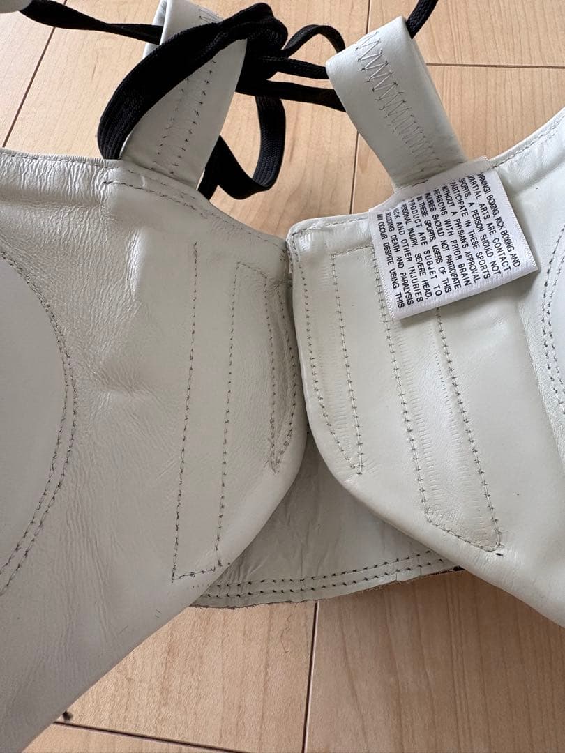 名門 REYES プロフェッショナル ヘッドギア ホワイトＬサイズ