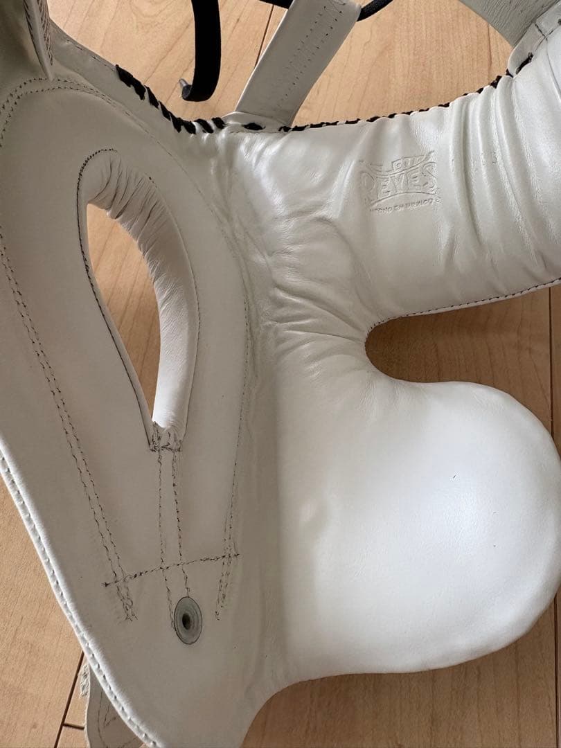 名門 REYES プロフェッショナル ヘッドギア ホワイトＬサイズ