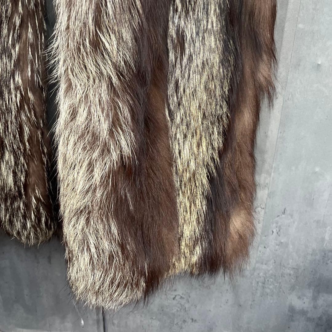 GRACE グレース ファーコート ロングコート 毛皮 ブラウン系 高級感