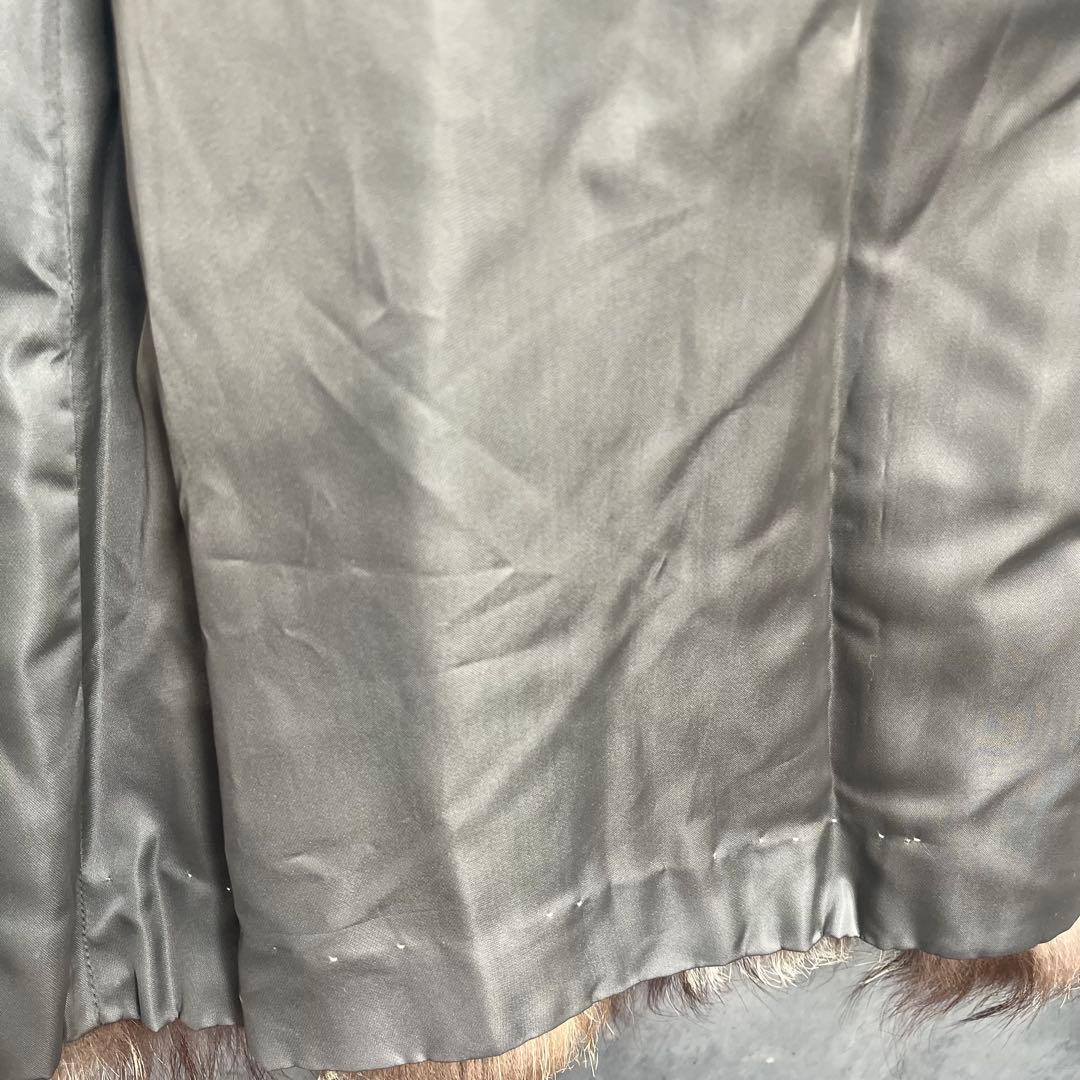 GRACE グレース ファーコート ロングコート 毛皮 ブラウン系 高級感