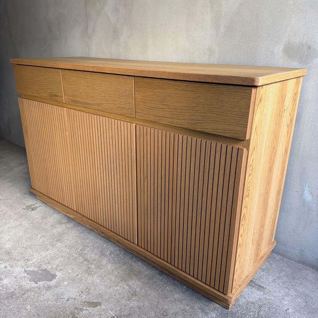 展示品 美品　Unico DIFE(ディフェ) キャビネット W1200 送料込