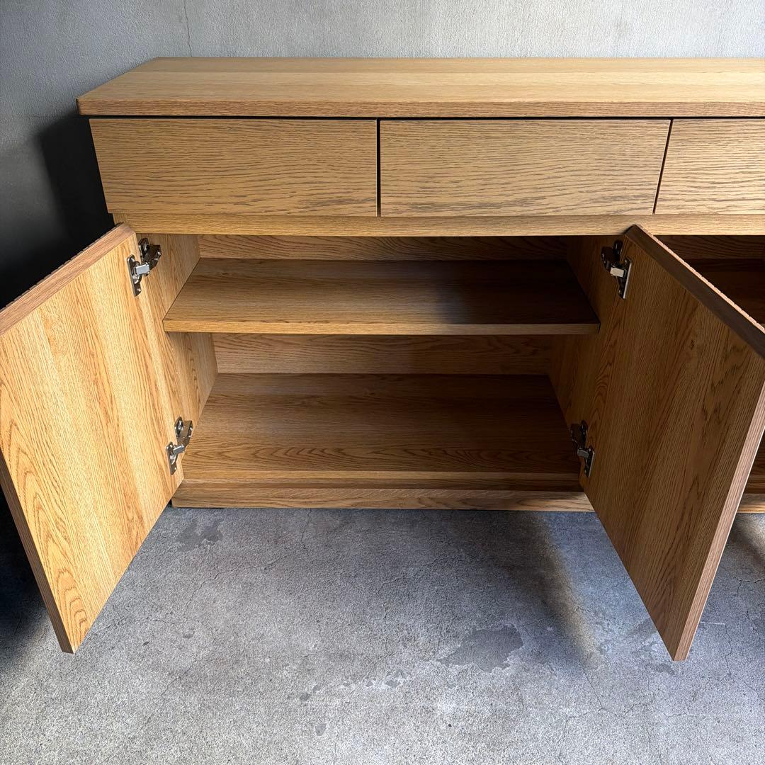 展示品 美品　Unico DIFE(ディフェ) キャビネット W1200 送料込