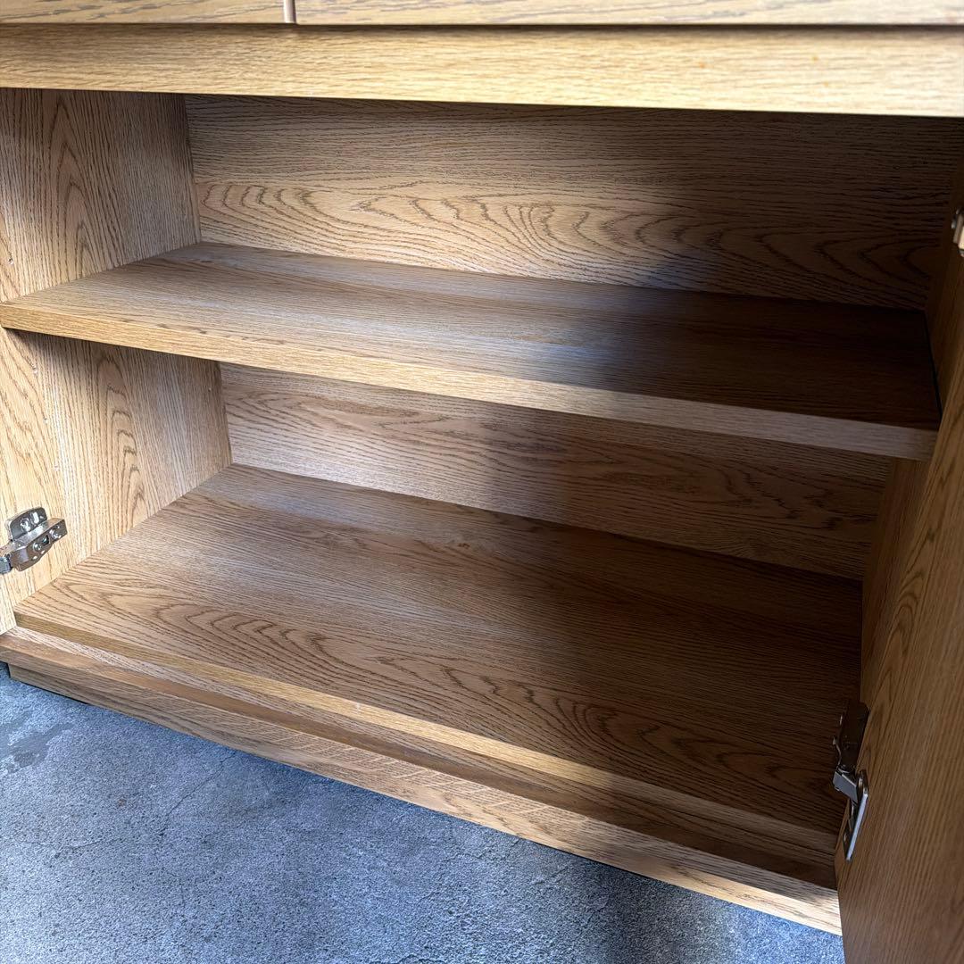 展示品 美品　Unico DIFE(ディフェ) キャビネット W1200 送料込