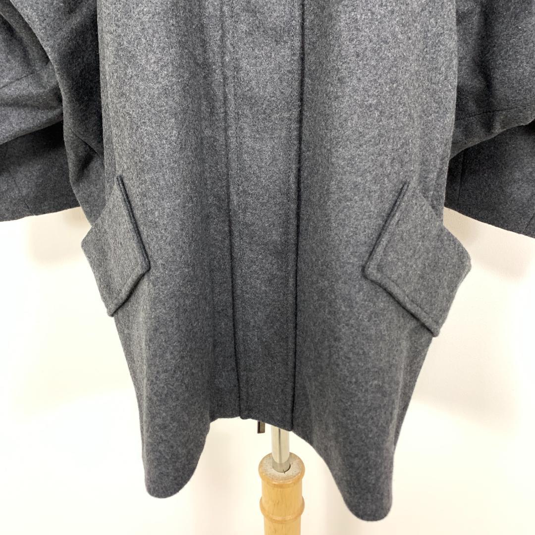 LA9416 マックスアンドコー ドルマンスリーブコート グレー ウール 38