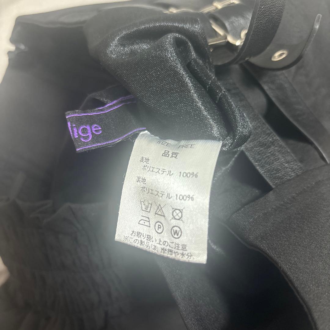 amilige コルセット風フリルスカート