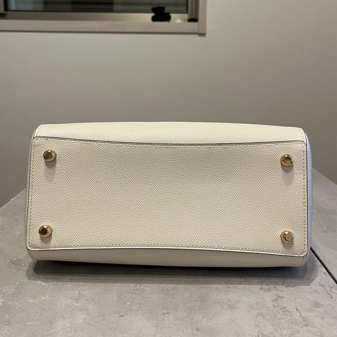 coach コーチ ミニ ローアン ショルダーバッグ 2way ホワイト