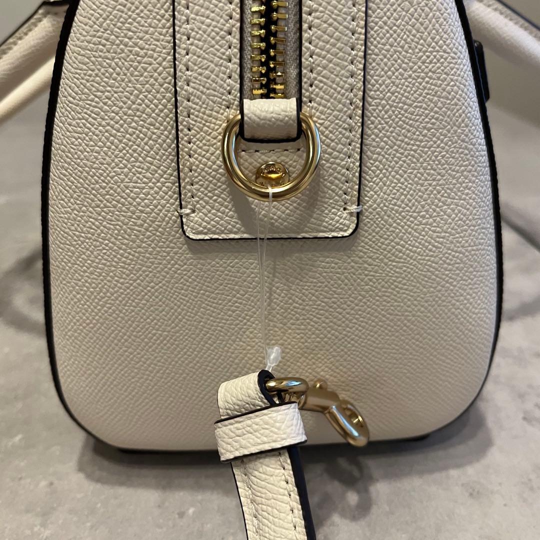 coach コーチ ミニ ローアン ショルダーバッグ 2way ホワイト