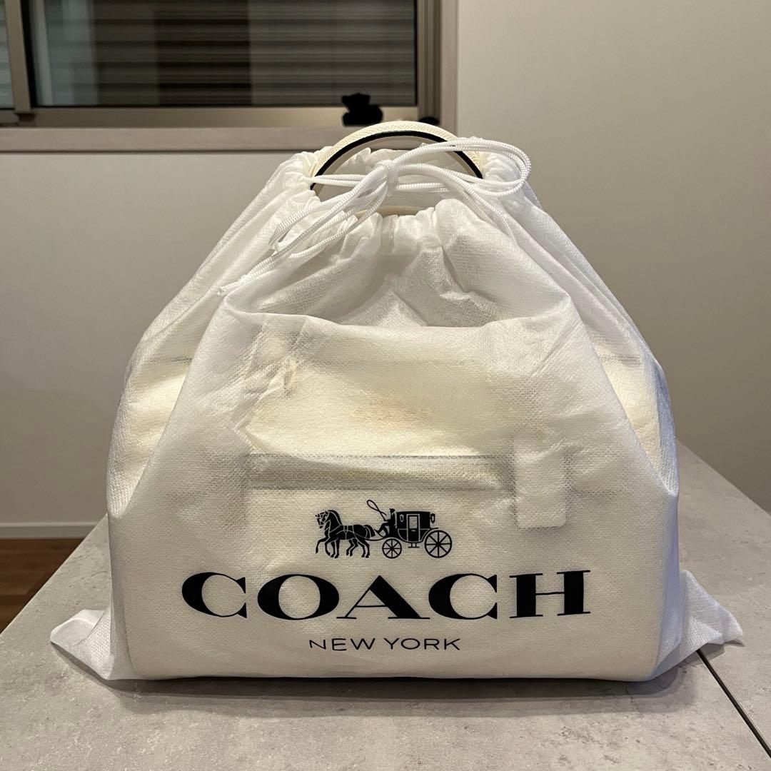coach コーチ ミニ ローアン ショルダーバッグ 2way ホワイト