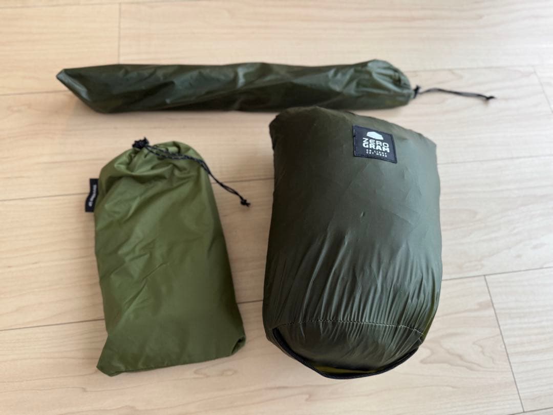 Zerogram thru hiker 1P ダブルウォール テント ゼログラム