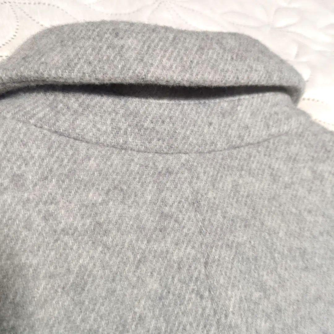 マッキントッシュ フィロソフィー　ウールステンカラーコート　グレー　サイズ38