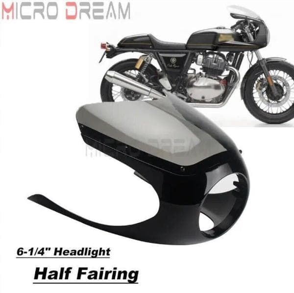 SR400/XSR用 汎用ハーフロケットカウル カフェレーサースタイル