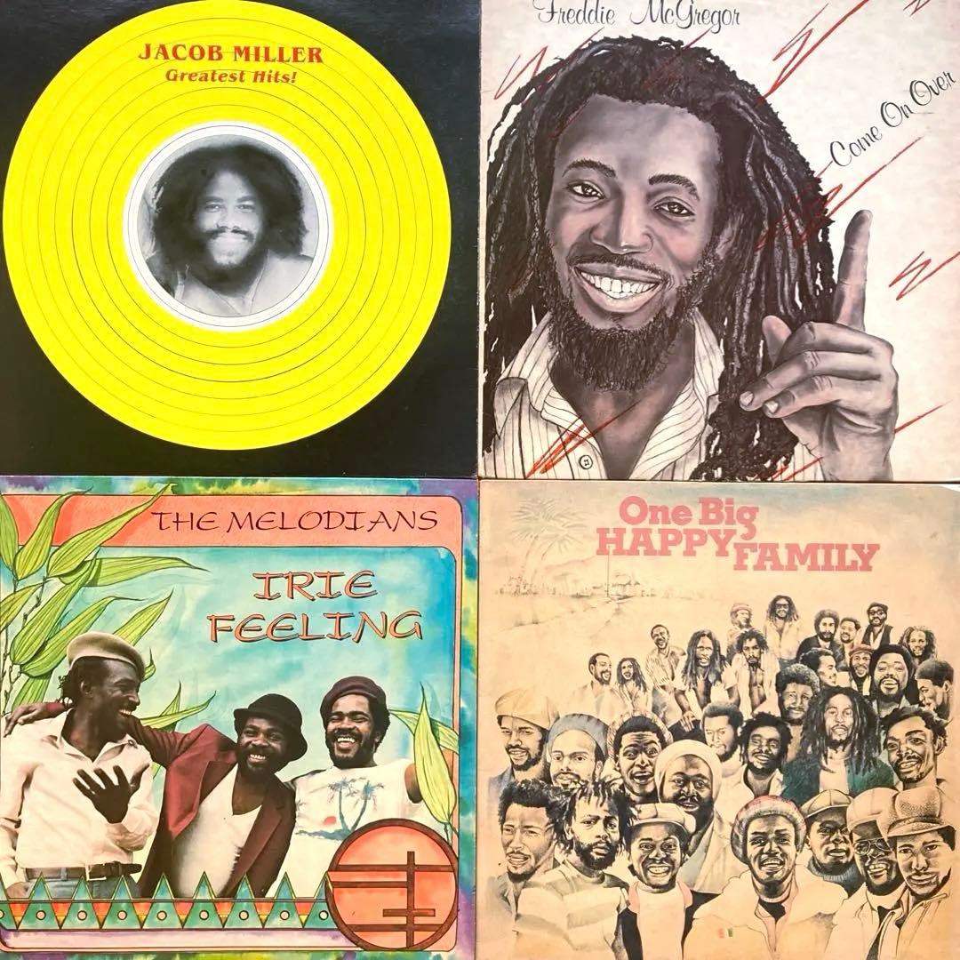 LP盤 レゲエ 4枚 / MELODIANS / JACOB MILLER