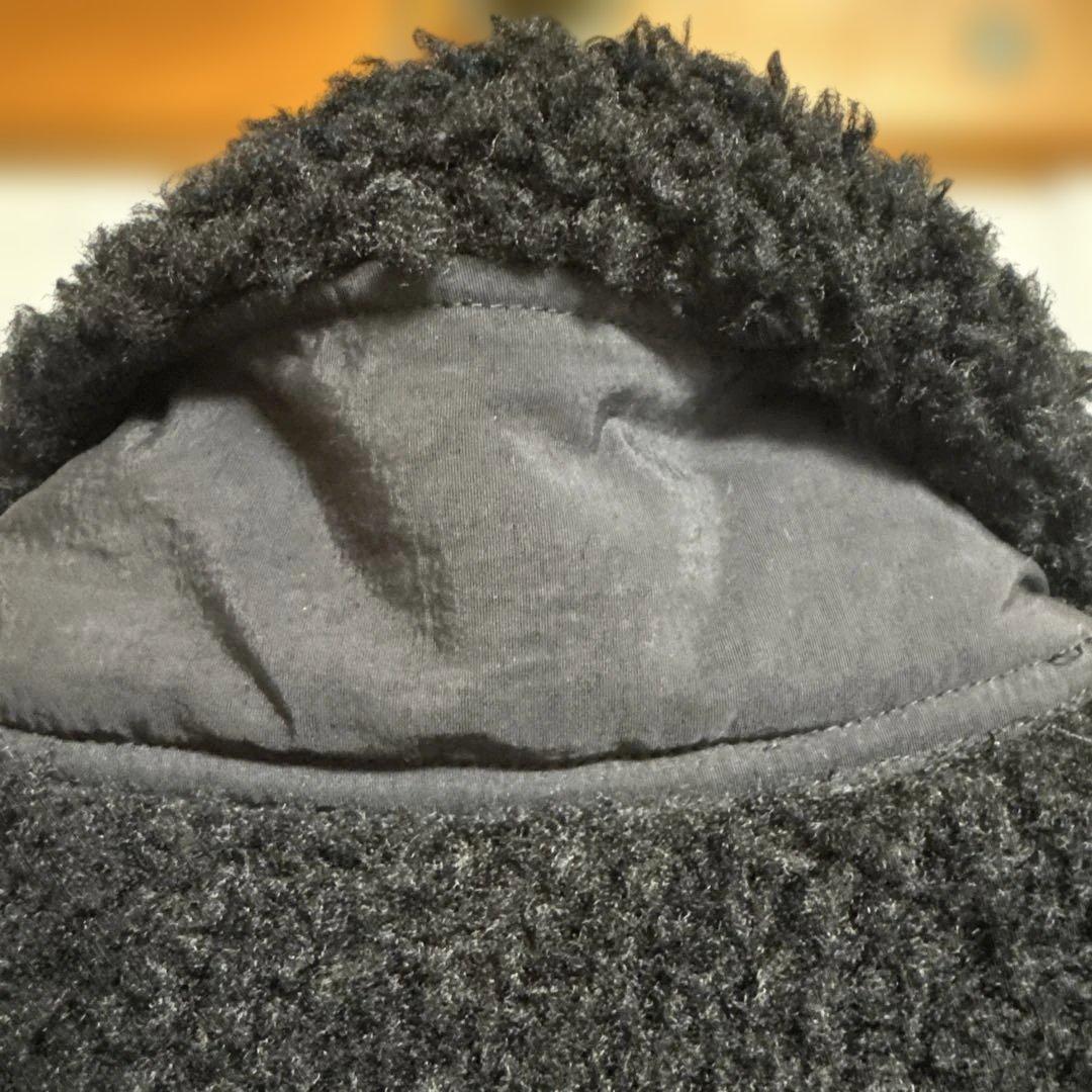 SLOBE ブラック フリース ベスト