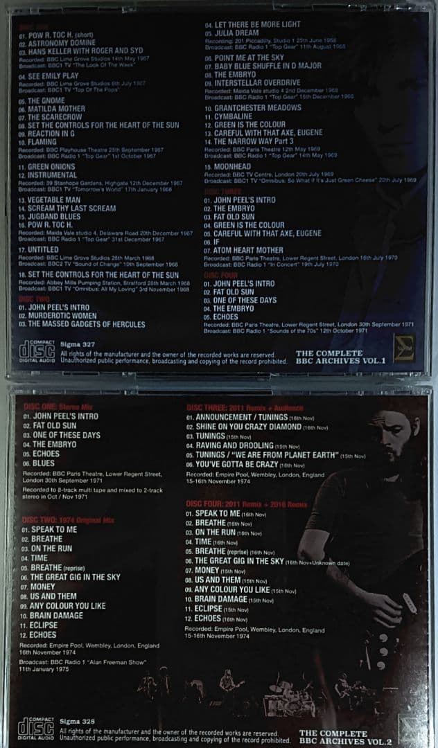8CD! PINK FLOYD BBC ARCHIVES ピンク・フロイド
