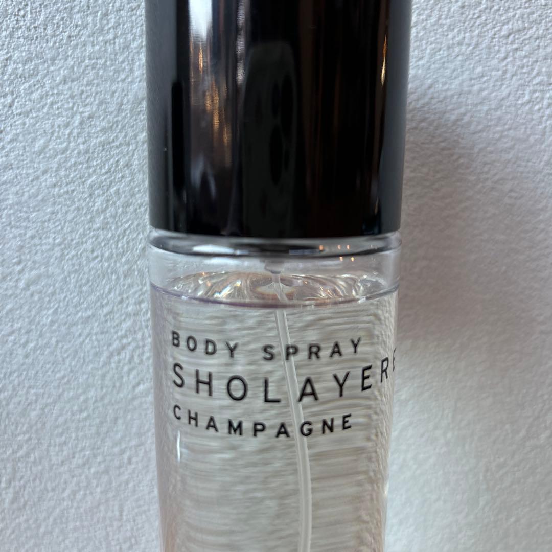 SHOLAYERED ボディスプレー オリーブ・ウォッカ & シャンパン