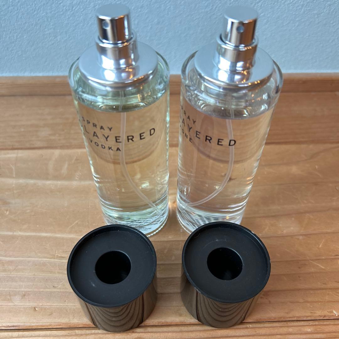 SHOLAYERED ボディスプレー オリーブ・ウォッカ & シャンパン
