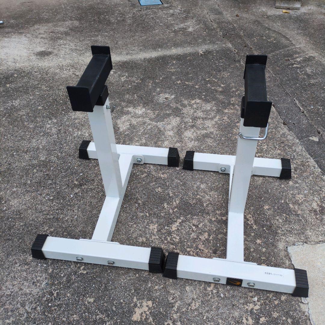 送料込 bodymaker バーベル スタンド セーフティ ラック ベンチプレス