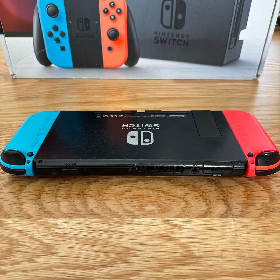 【画面美品】ニンテンドー Switch 本体セット Joy-Con公式交換済