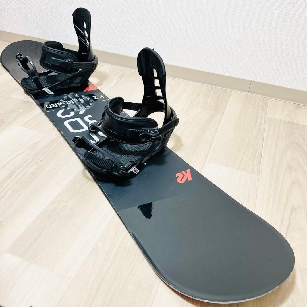 K2 STANDARD CAMBER 152cm × K2 SONIC Lサイズ