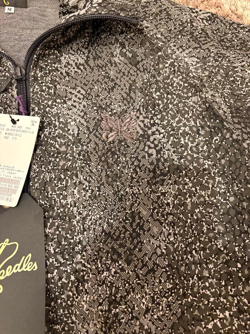 新品未使用 NEEDLES 別注 パイソン柄 トラックジャケット M 完売品