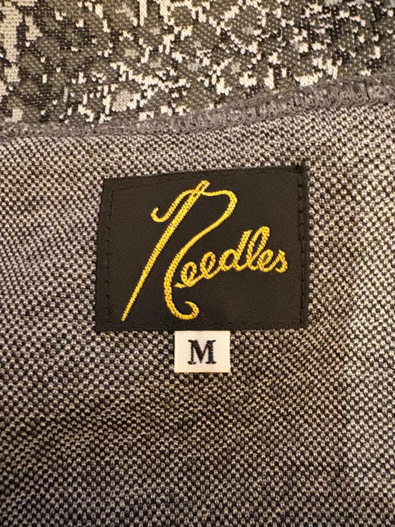 新品未使用 NEEDLES 別注 パイソン柄 トラックジャケット M 完売品