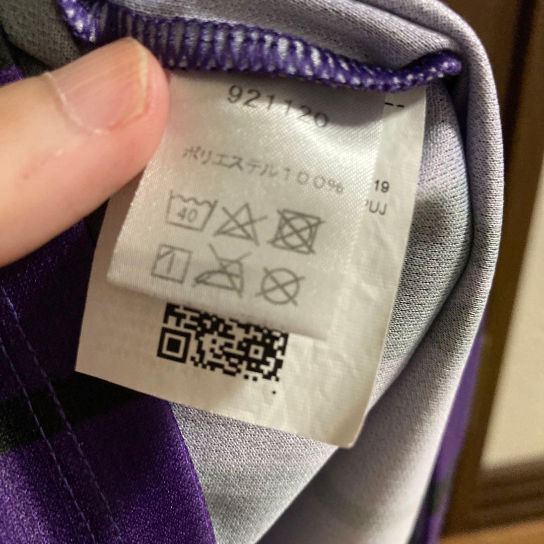 京都パープルサンガ　京都サンガ　福岡慎平　2020 オーセンティックユニフォーム