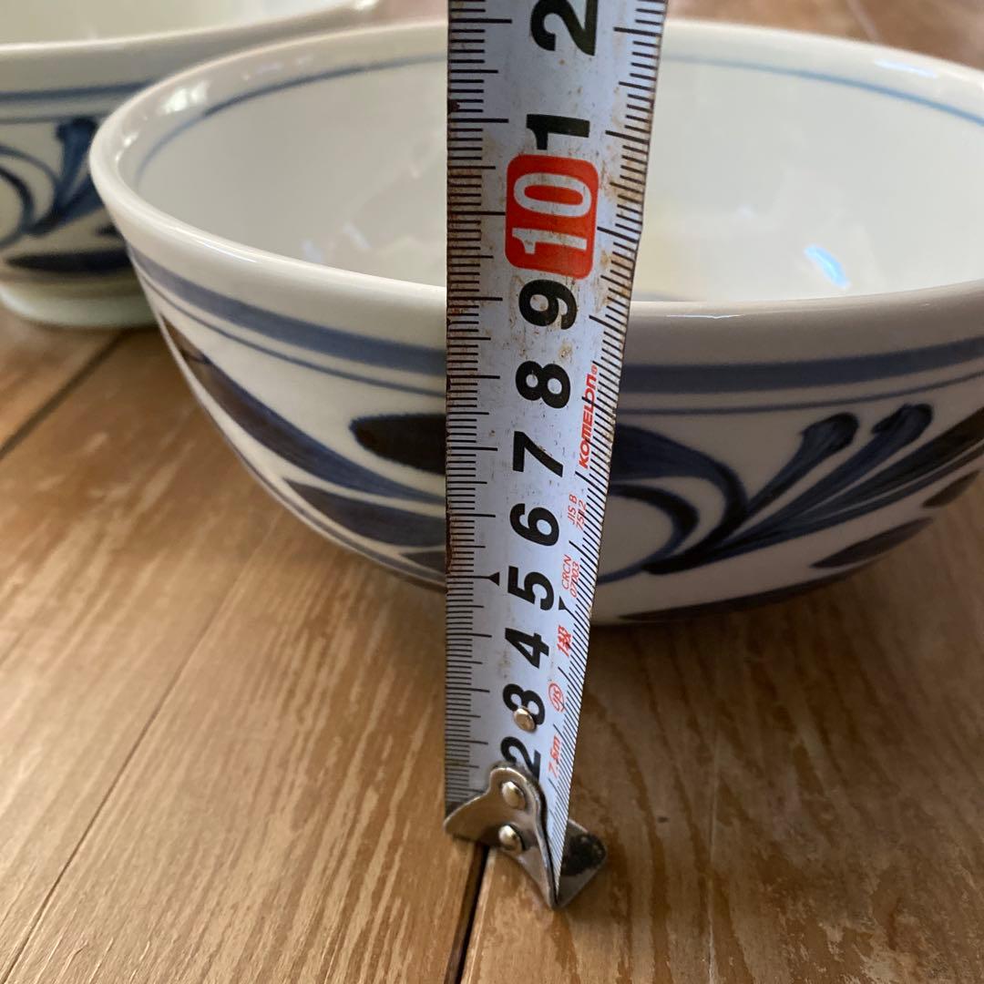 砥部焼 千山 うどん鉢（中）540ml 7個セット