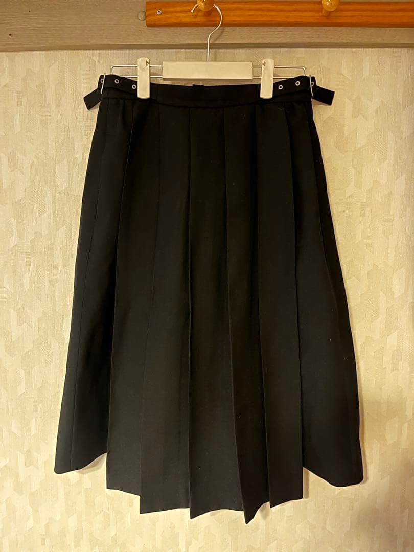 noir kei ninomiyaプリーツレイヤードスカート