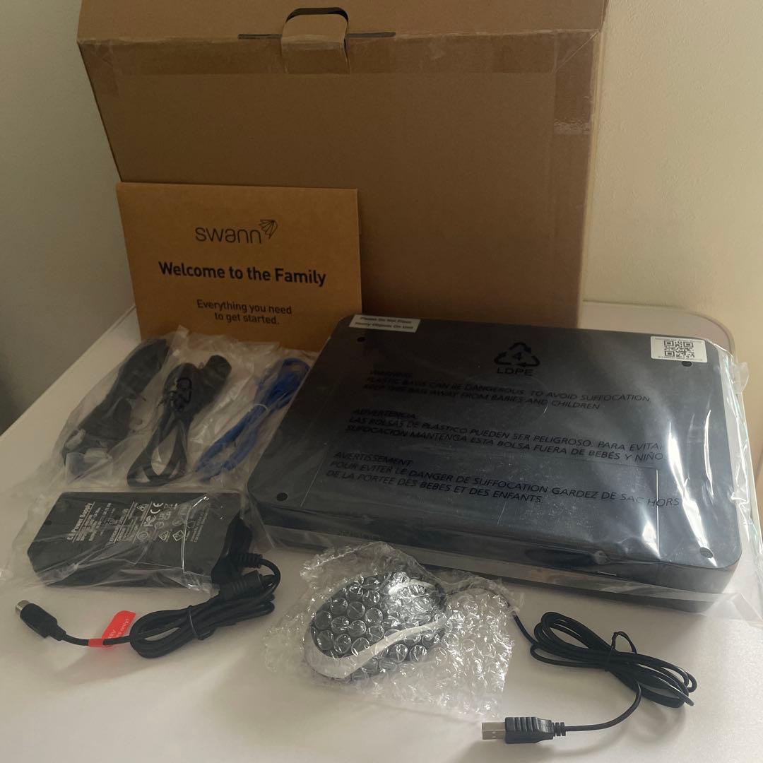 [未使用品] Swann セキュリティカメラ 8CH 4K NVRレコーダー