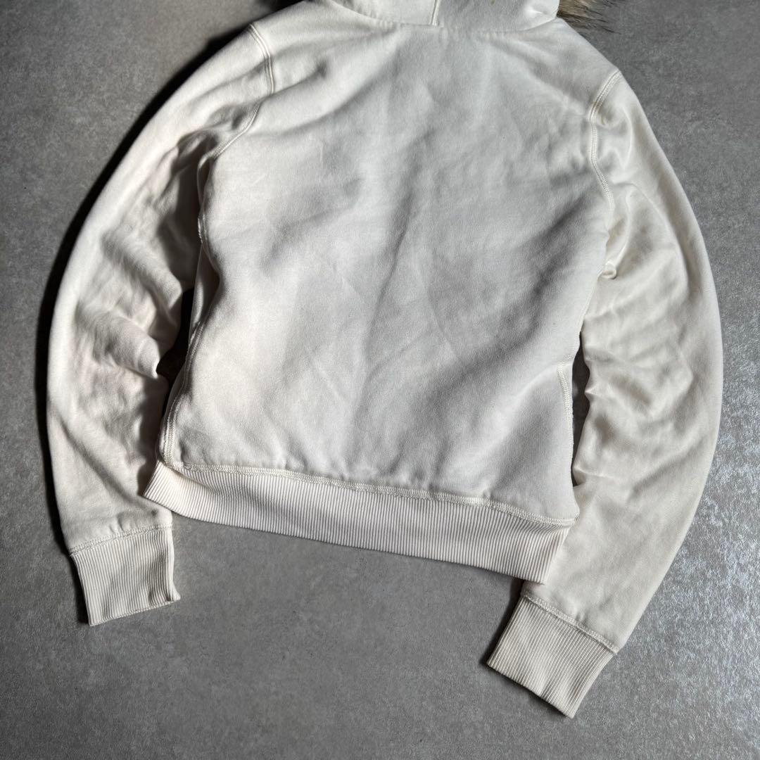 00s〜10s Abercrombie&Fitch fur zip hoodie
