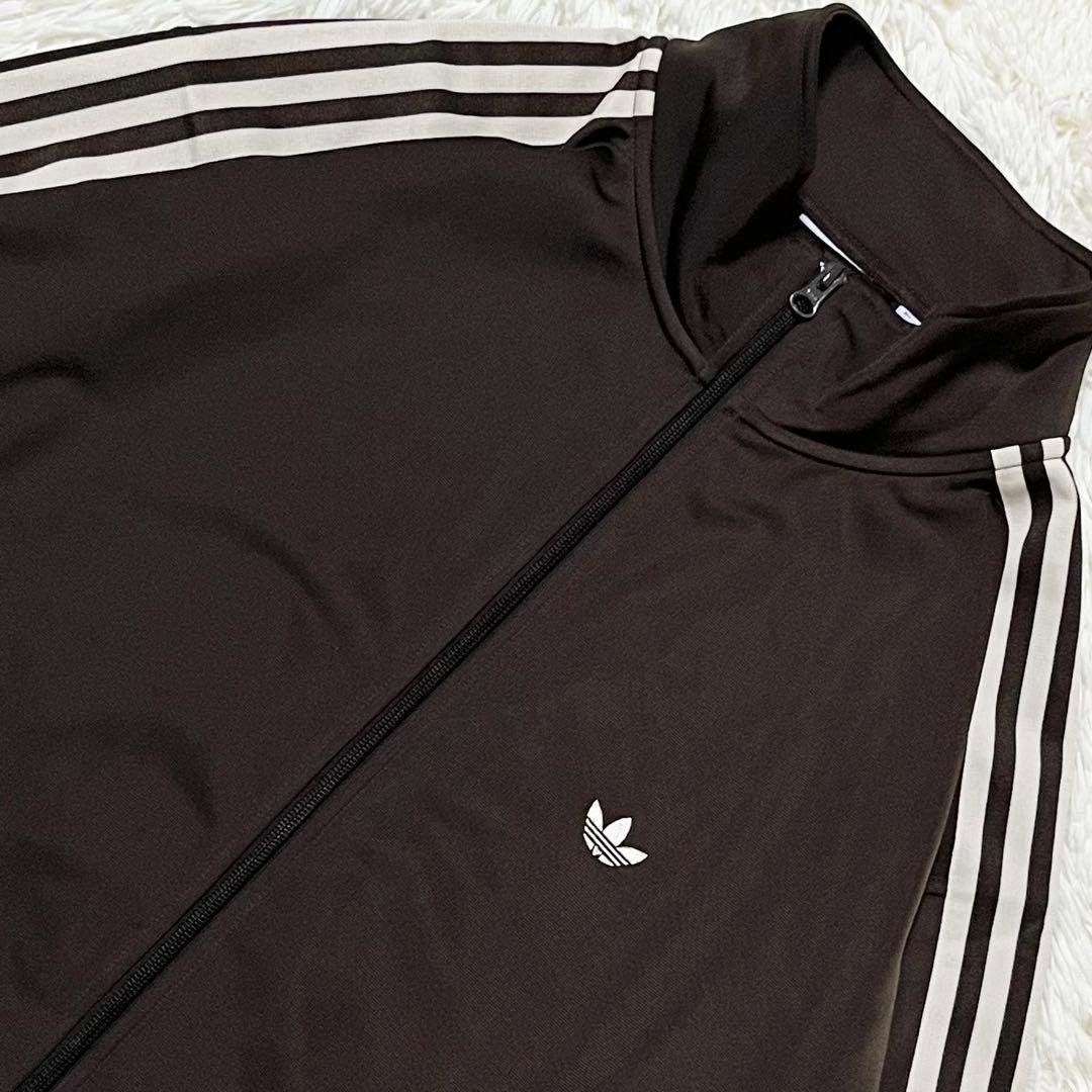 極美品 アディダス トラックジャケット ベッケンバウアー XL ブラウン