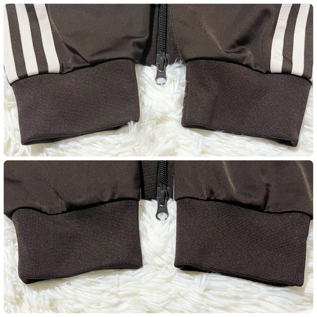 極美品 アディダス トラックジャケット ベッケンバウアー XL ブラウン