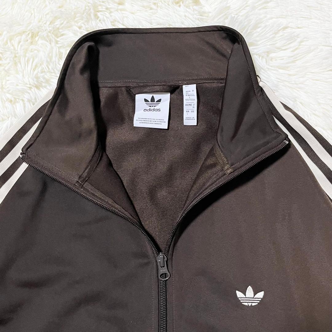 極美品 アディダス トラックジャケット ベッケンバウアー XL ブラウン