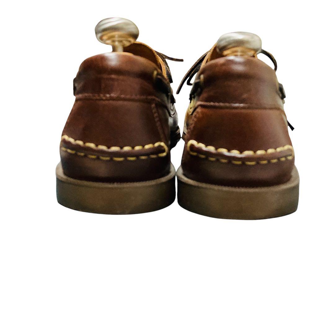 美品　Paraboot パラブーツ　デッキシューズ　8 ブラウン　バース