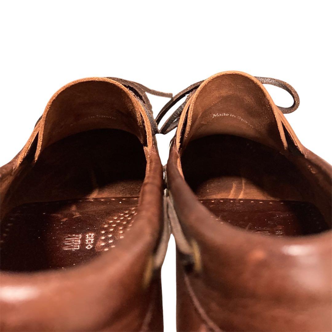 美品　Paraboot パラブーツ　デッキシューズ　8 ブラウン　バース