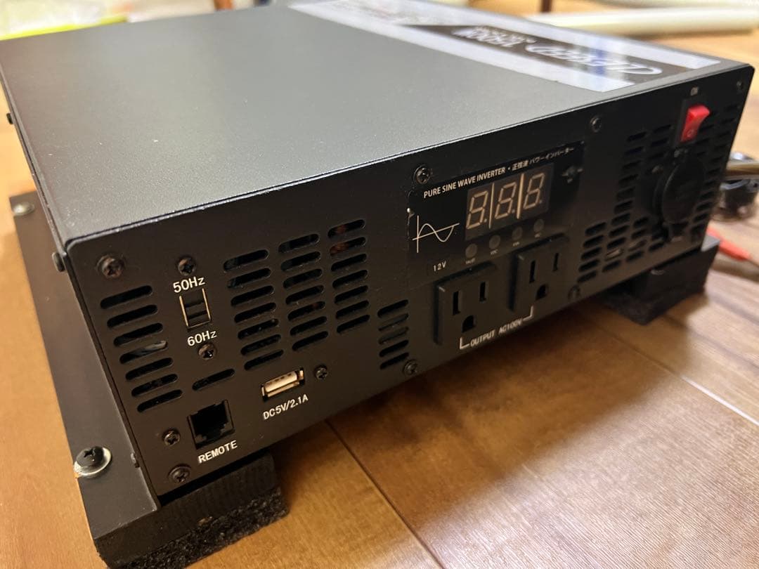 定番！CLEZEED クレジード 正弦波インバーター 定格出力1500W