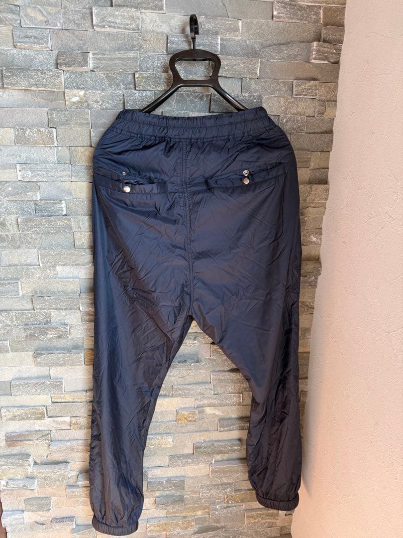 リックオウエンス　ナイロンジョガーパンツ