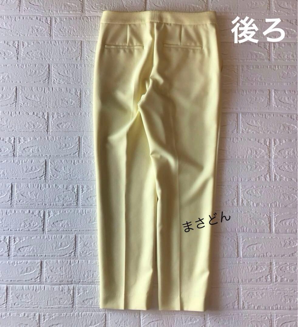 Theory luxe イエロー【極美品・洗える】クロップドパンツ