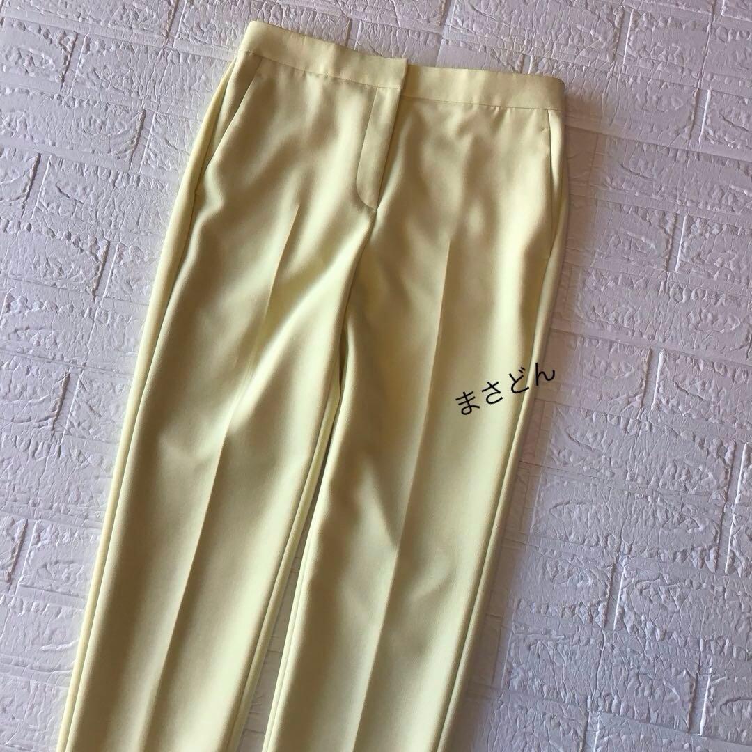 Theory luxe イエロー【極美品・洗える】クロップドパンツ