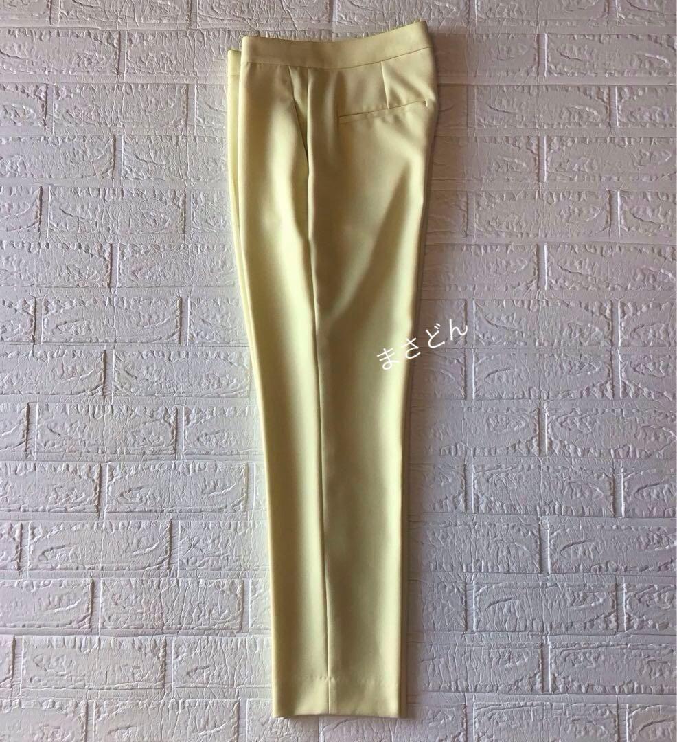 Theory luxe イエロー【極美品・洗える】クロップドパンツ