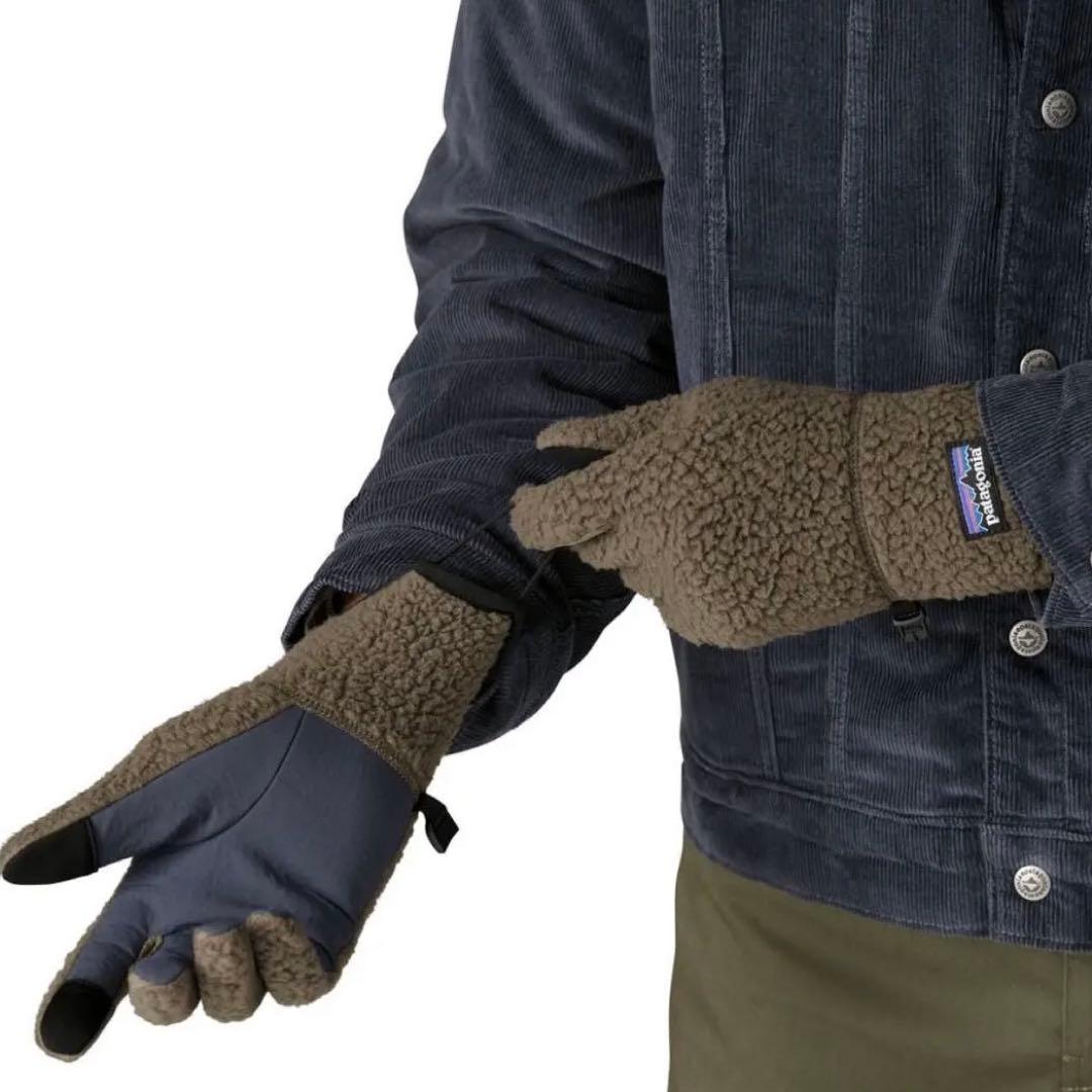 パタゴニア　レトロ　パイル　グローブ MRLB サイズXS