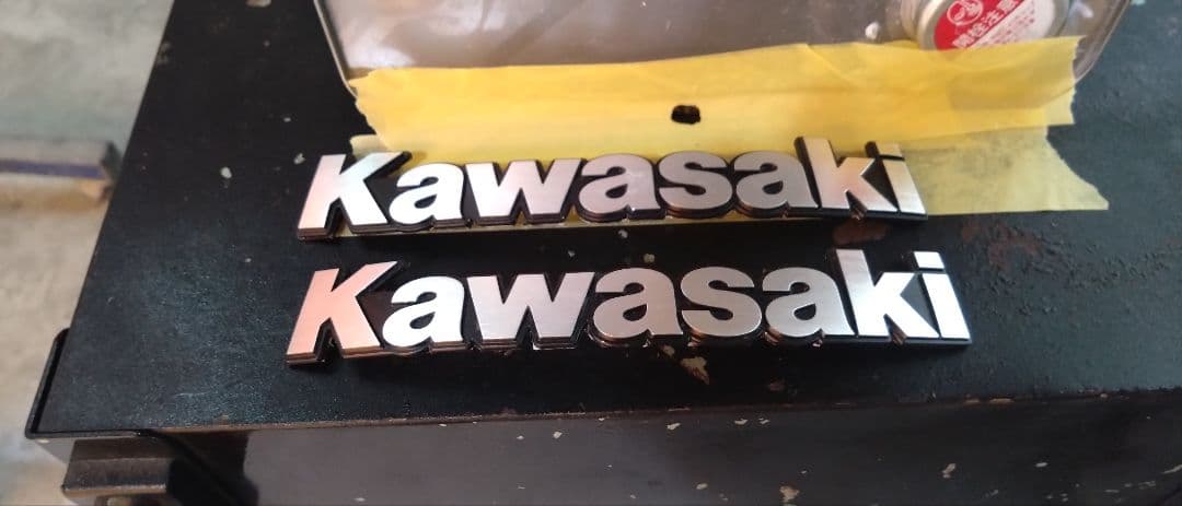 カワサキ　z900rs タンク　タイガーカラー　kawasaki