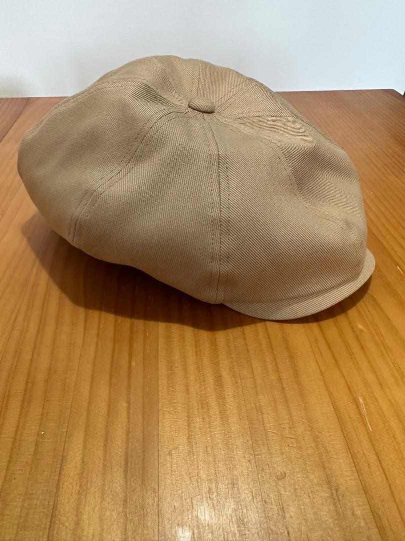 Mr.FATMAN キャスケットLUCKY DAN TWILLベージュ サイズL