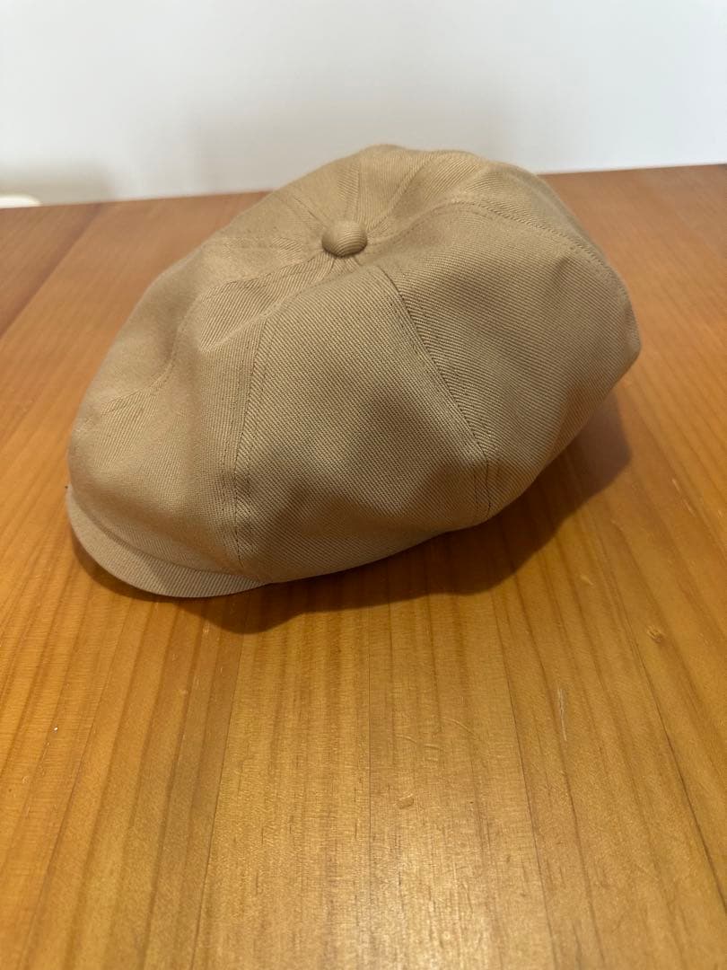 Mr.FATMAN キャスケットLUCKY DAN TWILLベージュ サイズL