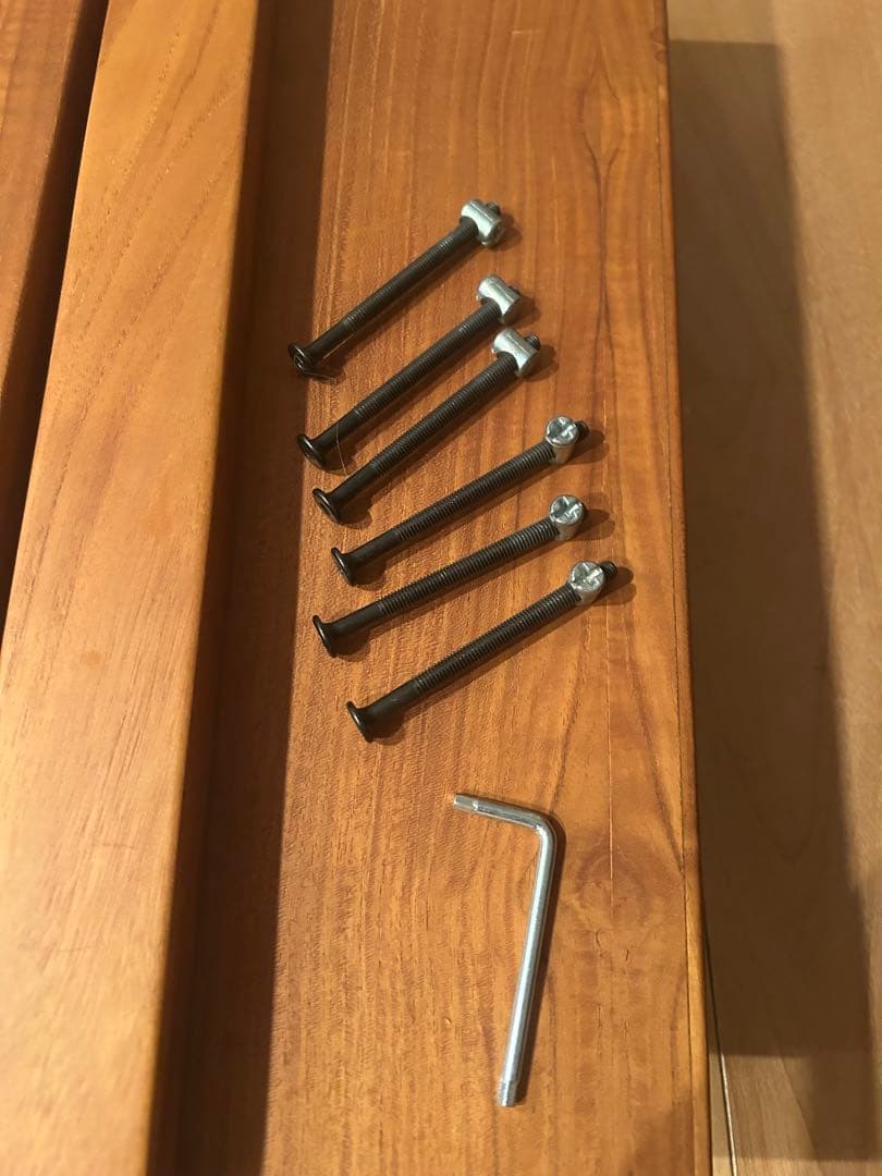 SCANTEAK サイドテーブル マガジンラック