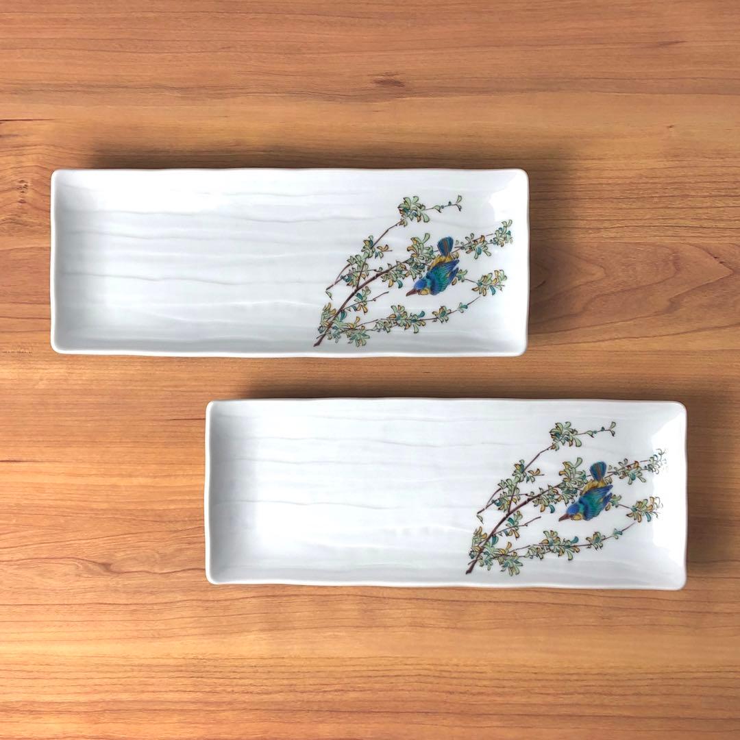 九谷焼　新品　長角皿5枚　角皿2枚