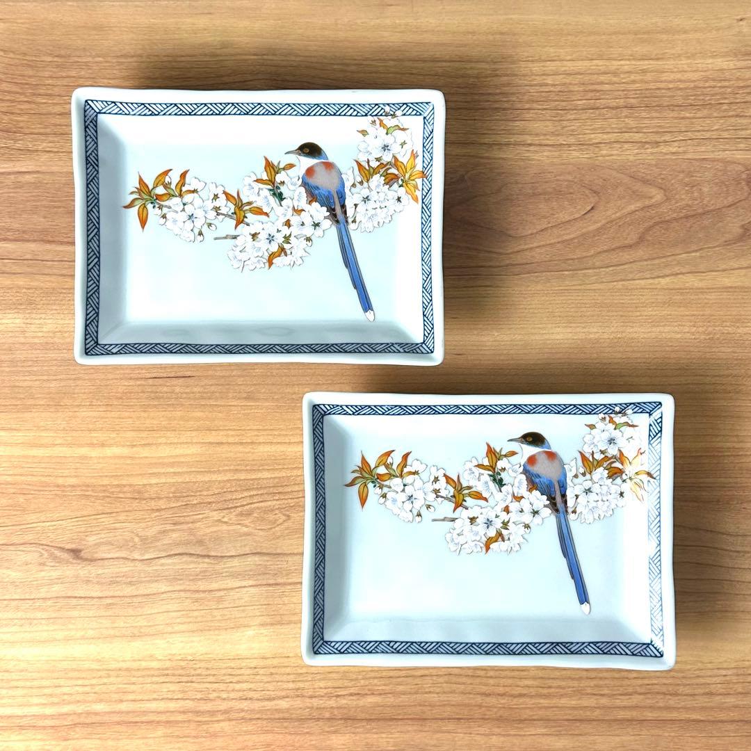 九谷焼　新品　長角皿5枚　角皿2枚