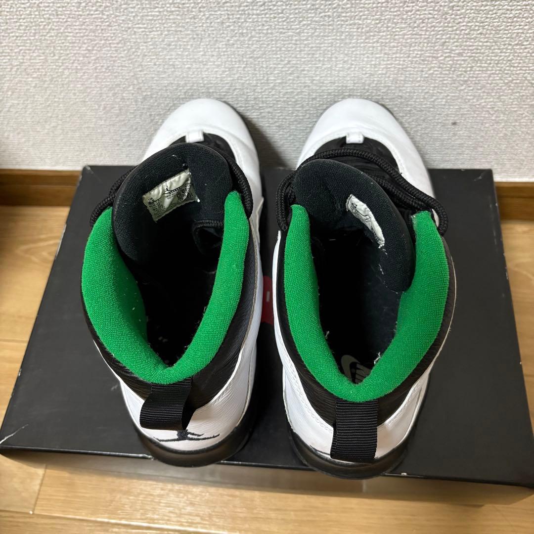 AIR JORDAN 10 RETRO White×Green
